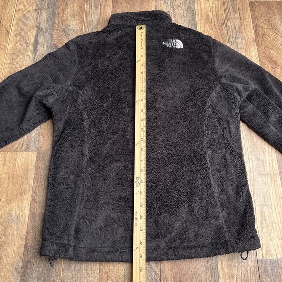 The North‎ Face Osito Fleece Jacket Women's Small Black Sherpa Exploring 6347 - Picture 11 of 14